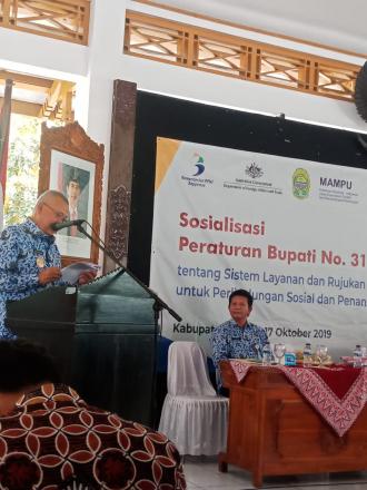 SOSIALISASI PERBUP NO 31 TAHUN 2019